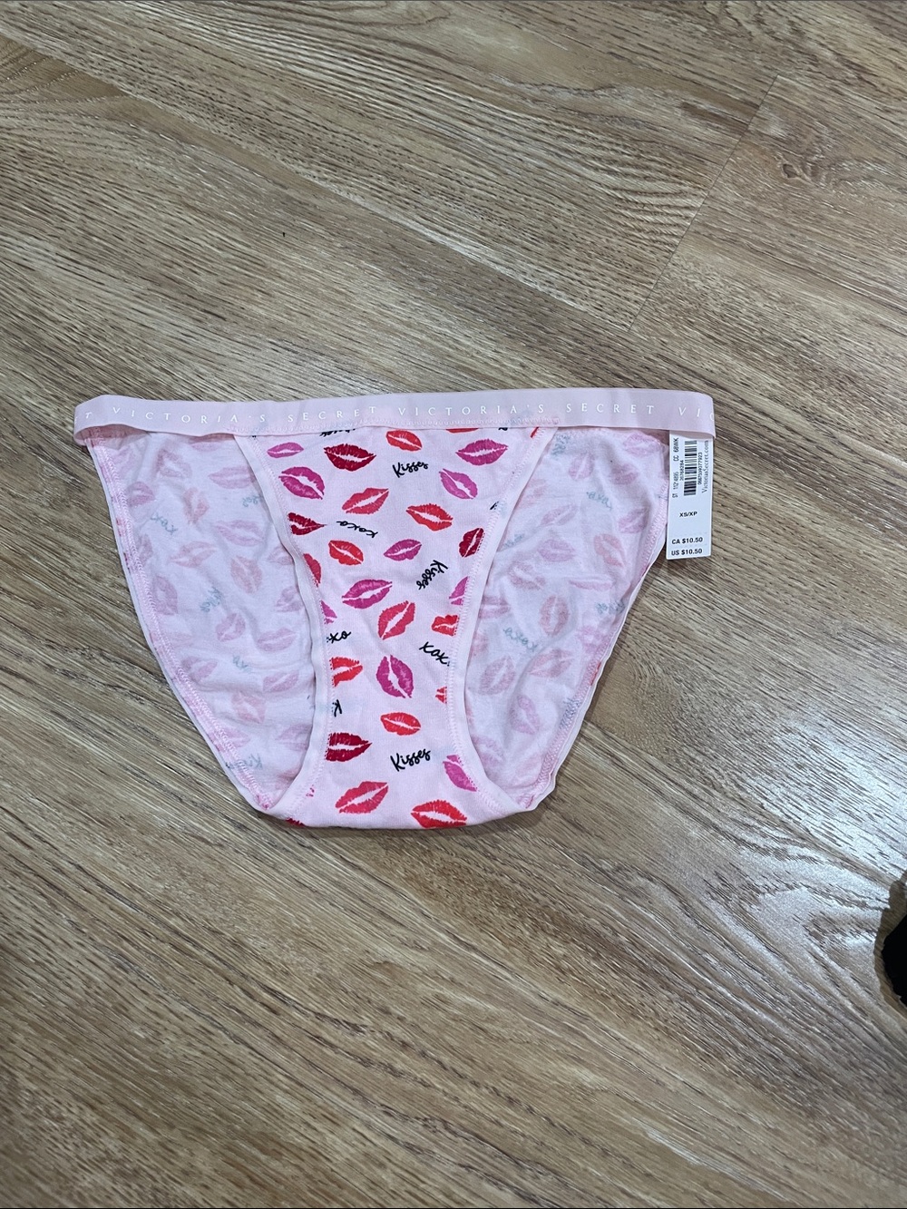 Victoria's Secret Pink Lip-Print Kids Bikini Briefs